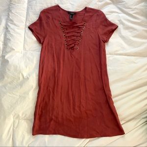 Forever 21 Lace Up Dress